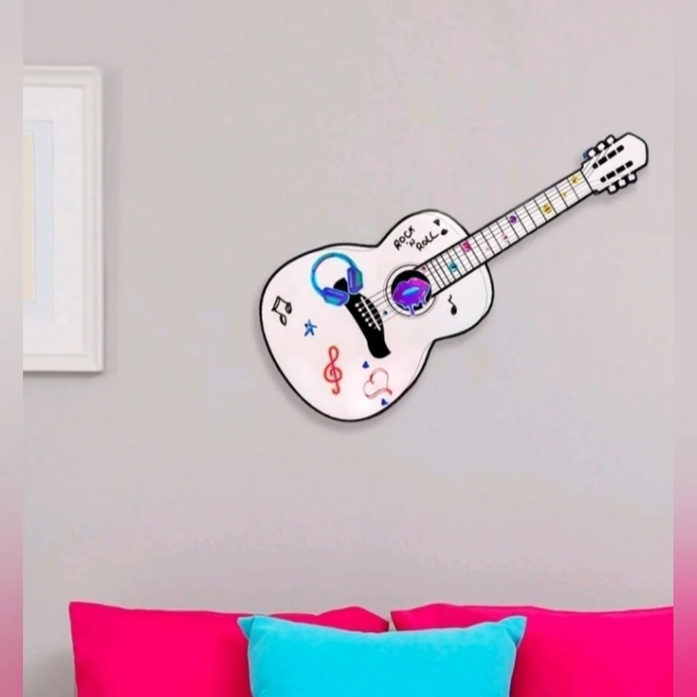 New Taylor Swift fan Personalize Your Own Guitar Wall Decor +3 dry-erase markers